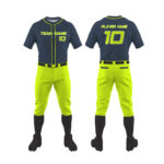 Wholesale Custom Short Sleeve Softball Baseball Uniform Wholesale Custom High Quality Breathable Baseball Uniform For Sale