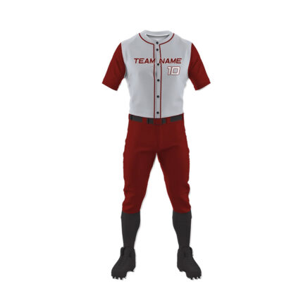 Custom Sportswear Adult Baseball Uniform Set Latest Design Softball Wear OEM New Style Baseball Uniform in Solid Colors