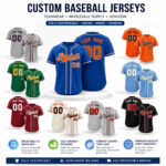 Wholesale Custom Baseball and Softball Uniform Sets for Clubs and Youth Teams Breathable Jerseys and Pants Made in China