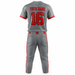 Custom Baseball Softball Uniform Jersey Set Sublimation Sports Kit OEM ODM Private Labeling Services