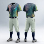 100% Cotton Polyester Softball Baseball Uniform Button Down Soft ball Jersey Top Baseball Pants Softball Printed Uniforms