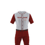 Custom Sportswear Adult Baseball Uniform Set Latest Design Softball Wear OEM New Style Baseball Uniform in Solid Colors
