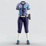 100% Cotton Polyester Softball Baseball Uniform Button Down Soft ball Jersey Top Baseball Pants Softball Printed Uniforms