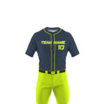 Wholesale Custom Short Sleeve Softball Baseball Uniform Wholesale Custom High Quality Breathable Baseball Uniform For Sale