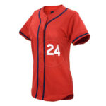 Classic Design Women Softball Uniform Breathable Polyester Comfortable Stretch Fabric Durable Jersey and Pants for Team Sports