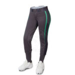 Stylish Women's Softball Uniform Set Polyester Breathable Quick-Dry Fabric Lightweight Jersey Pants for Training