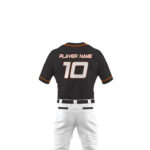 Top Quality Custom Baseball Jersey Uniform New Design Sublimated Youth Team Wear Softball Baseball Uniform Set In High Quality
