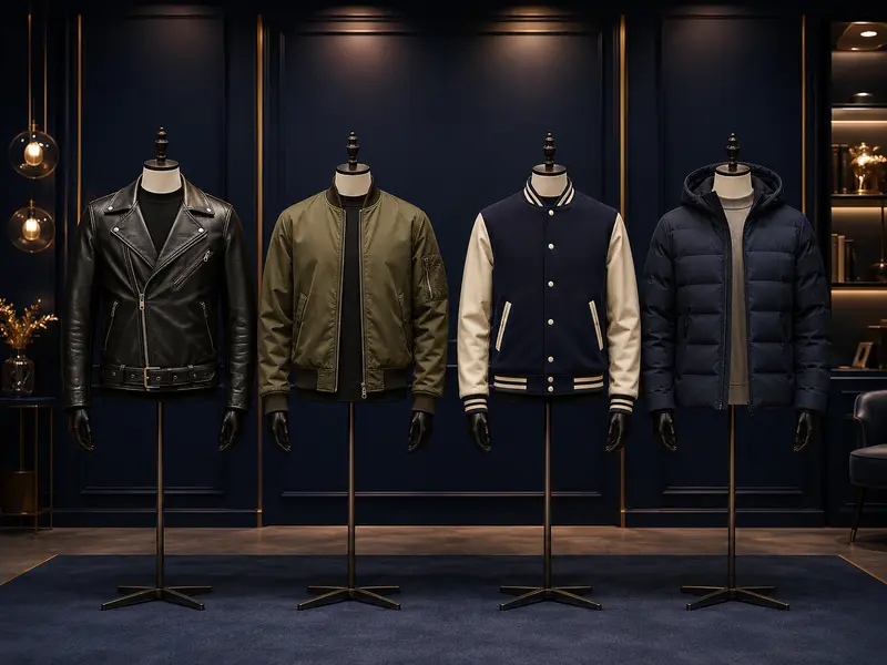Jackets custom manufacturing category