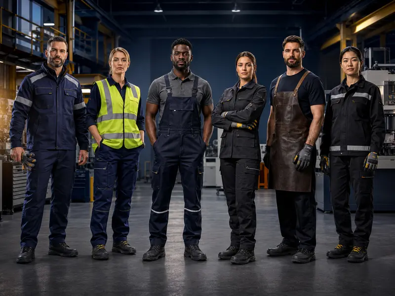 Workwear custom manufacturing category